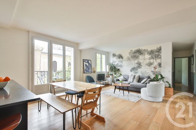 Appartement F3 à vendre - 3 pièces - 85.0 m2 - PARIS - 75015 - ILE-DE-FRANCE - Century 21 Victor Hugo - Trocadéro