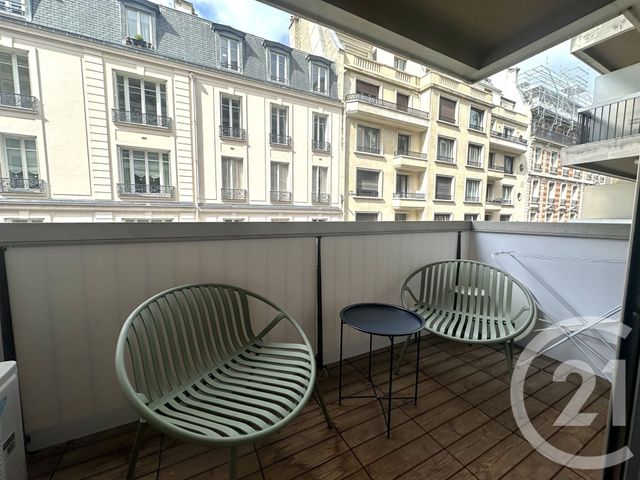 Appartement Studio à louer - 1 pièce - 31.18 m2 - PARIS - 75116 - ILE-DE-FRANCE - Century 21 Victor Hugo - Trocadéro