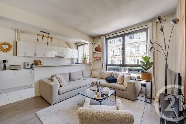 Appartement F2 à vendre - 2 pièces - 59.63 m2 - PARIS - 75116 - ILE-DE-FRANCE - Century 21 Victor Hugo - Trocadéro