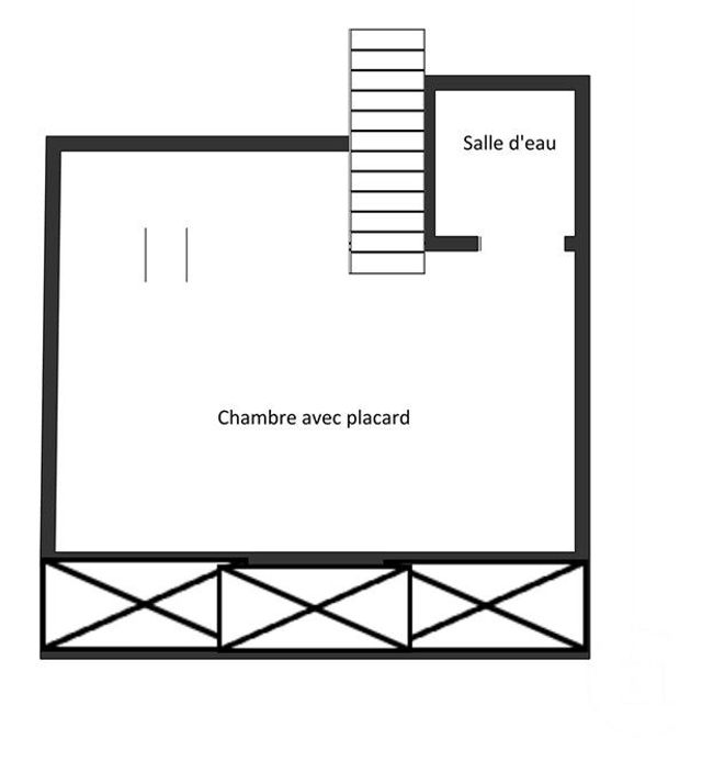 Appartement Duplex à vendre - 2 pièces - 42.87 m2 - PARIS - 75016 - ILE-DE-FRANCE - Century 21 Victor Hugo - Trocadéro