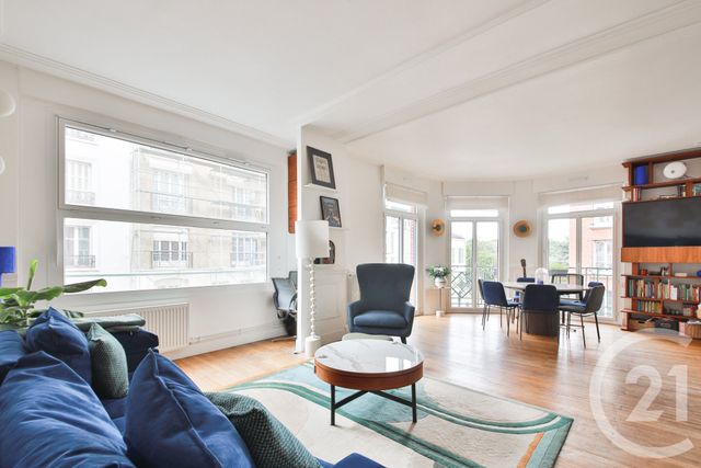 Appartement F3 à vendre - 3 pièces - 77.72 m2 - BOULOGNE BILLANCOURT - 92 - ILE-DE-FRANCE - Century 21 Victor Hugo - Trocadéro