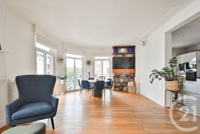 Appartement F3 à vendre - 3 pièces - 77.72 m2 - BOULOGNE BILLANCOURT - 92 - ILE-DE-FRANCE - Century 21 Victor Hugo - Trocadéro