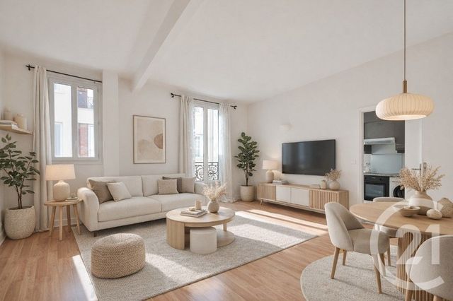 Appartement F3 à vendre - 3 pièces - 69.85 m2 - PARIS - 75016 - ILE-DE-FRANCE - Century 21 Victor Hugo - Trocadéro