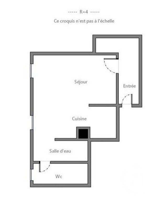 Appartement F4 à vendre - 6 pièces - 102.19 m2 - PARIS - 75016 - ILE-DE-FRANCE - Century 21 Victor Hugo - Trocadéro