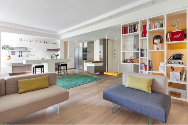Appartement F5 à vendre - 5 pièces - 115.32 m2 - PARIS - 75116 - ILE-DE-FRANCE - Century 21 Victor Hugo - Trocadéro
