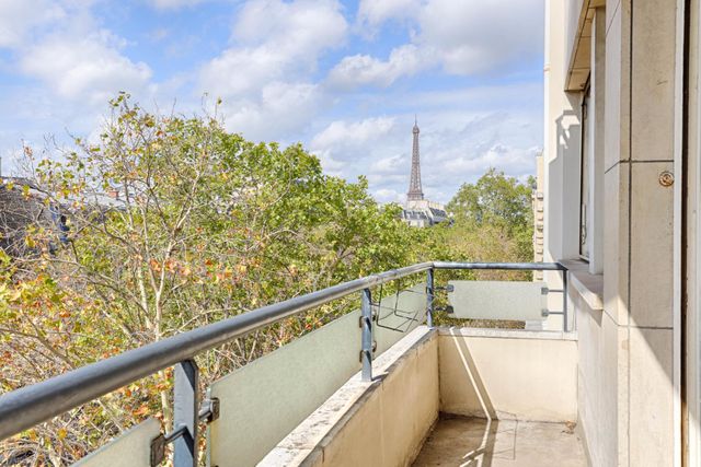 Appartement F3 à vendre - 3 pièces - 99.55 m2 - PARIS - 75007 - ILE-DE-FRANCE - Century 21 Victor Hugo - Trocadéro